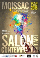 Salon d'Art ContemporainDu 14 au 27 juillet 2018Moissac (82)
