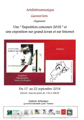 Du 17 au 22 septembre 2018Galerie Artiempo,Toulouse (31)