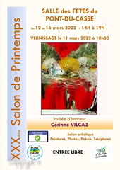 Salon de PrintempsDu 11 au 16 mars 2022Pont-du-Casse (47)