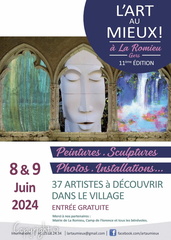 L'art au mieuxLe 8 et 9 juin 2024 La Romieu